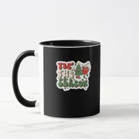Tis Season Retro Funny Sloth Mug