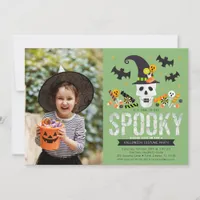 Spooky Halloween Costume Party Photo Invite