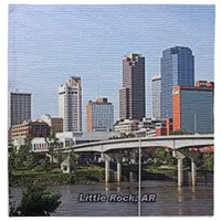 Little Rock, Arkansas Cloth Napkin