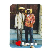 Havana Cuba Men in Traditional Dress Magnet