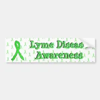 Lyme Disease Awareness Ribbon Bumper Sticker