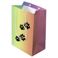 Gift Bag - Polydactyl Paw Prints