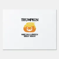 Halloween Trumpkin V3 Sign