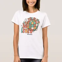 Desert Sunset Retro Happy New Year Party T-Shirt