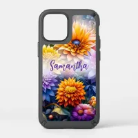 Pretty Colorful Ai Art Flowers Personalized Speck iPhone 12 Mini Case