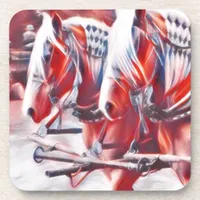 Working Horses Beverage Coaster