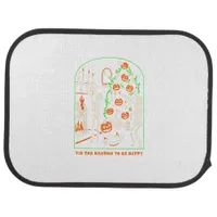 Tis The Season To Be Creepy Halloween Car Floor Mat