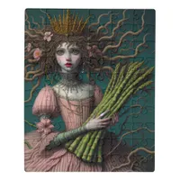 An asparagus fairy jigsaw puzzle