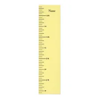 Growth Chart Add Child's Name and Add Clip Art Photo Print