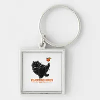 Rejecting Kings Since 1776 Patriotic USA Flag Keychain