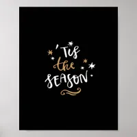 Tis The Season Classic Aesthetic Style Poster
