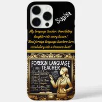 Elegant Classroom With Inspiring Teacher iPhone 16 Pro Max Case