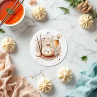 Bao in the Oven Theme Little Dumpling Baby Shower Favor Tags