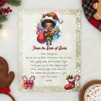 From the Desk of Santa for Kids