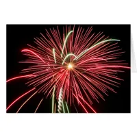Red Fireworks