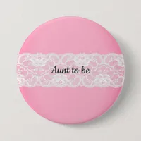 Aunt to be button
