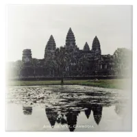 Angkor Wat Temple Cambodia Ceramic Tile