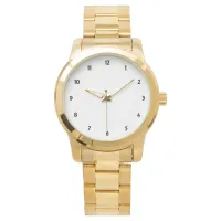 Unisex Oversized Gold Bracelet Watch Add Own