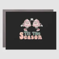 Little Tis The Season Christmas Tree Jen Car Magnet