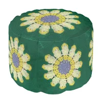 Ottoman - Daisy Pattern