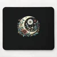 Aesthetic Goblincore Cottagecore Mushroom Minimal  Mouse Pad