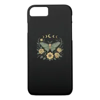 Flowers Goblincore Moth And Butterfly Cottagecore  iPhone 8/7 Case