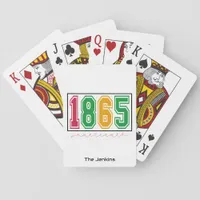 Personalized Juneteenth - Black History  Poker Cards