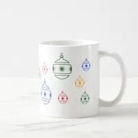 Mug - Christmas Tree Ornaments