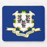 Connecticut State Flag Mouse Pad