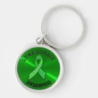 Be Strong Lyme Disease Awareness Key Chain