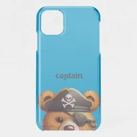 Captain Bear iPhone 11 Case