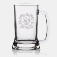 Funny Have a Crappie Day Fishing Stein