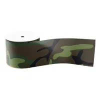 Army themed Birthday Party Grosgrain Ribbon