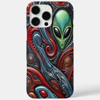 Aliens Engulfed in Cosmic Energy iPhone 16 Pro Max Case