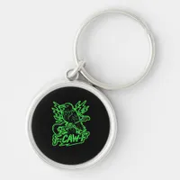 F-Caw-F Chicken Classic Minimal Clean Keychain