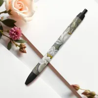 Ellis Rowan White Water Lily Vintage Flowers Pen