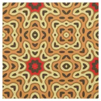 Stylish Boho Chic Mosaic Geometric Pattern Fabric