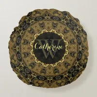 Batik Bohasia Earthy Arts Round Cushion Pillow