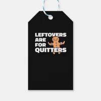 Leftovers Are For Quitters Christmas Cookie Man Es Gift Tags