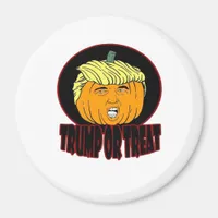 Trumpkin Or Treat Halloween Trumpkin Trick Or Trea Magnet