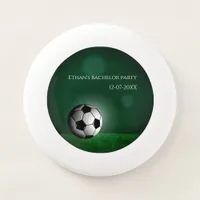 Green Soccer Birthday / Bachelor Party Wham-O Frisbee