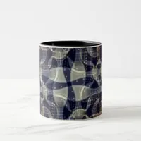 Denim Guitar Abstract Art Mug