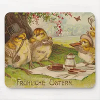 Vintage German Easter Card Mouse Pad