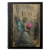Butterflies of Fury Fairy Kitty Journal