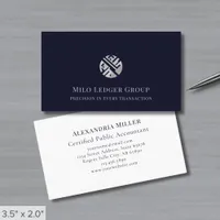 Modern Luxury Logo Business Card