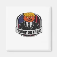 Trumpkin Or Treat Halloween - Political Costume Cl Magnet