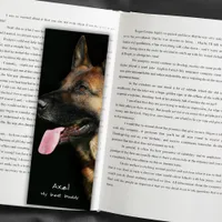 Custom Photo Dog Name Your Text  Bookmarks