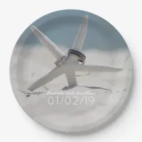 Beach Wedding matching Suite Paper Plates