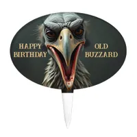Happy Birthday Old Buzzard Cake Topper