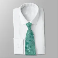 Stingrays and Manta Rays Cool Blue Neck Tie